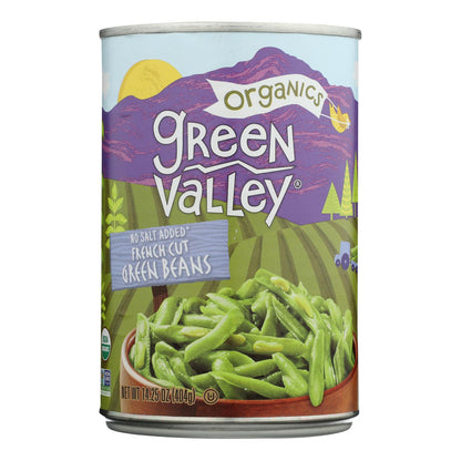 Green Valley Organics - Judías verdes al estilo francés - Caja de 12 a 14,25 oz