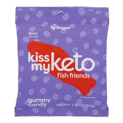 Kiss My Keto - Gomitas Keto de pescado - Caja de 6 - 1,76 oz