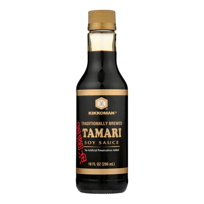 Salsa de soja tamari de Kikkoman - Caja de 6 - 10 oz