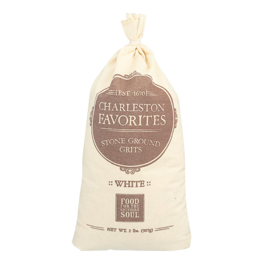 Charleston Favorites - Grits White Stone Ground - Case Of 12 - 2 Lb