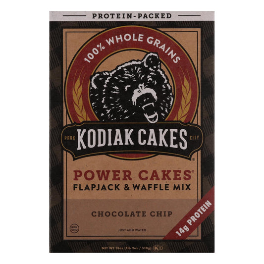 Mezcla para panqueques y waffles de Kodiak Cakes - Caja de 6 - 18 oz