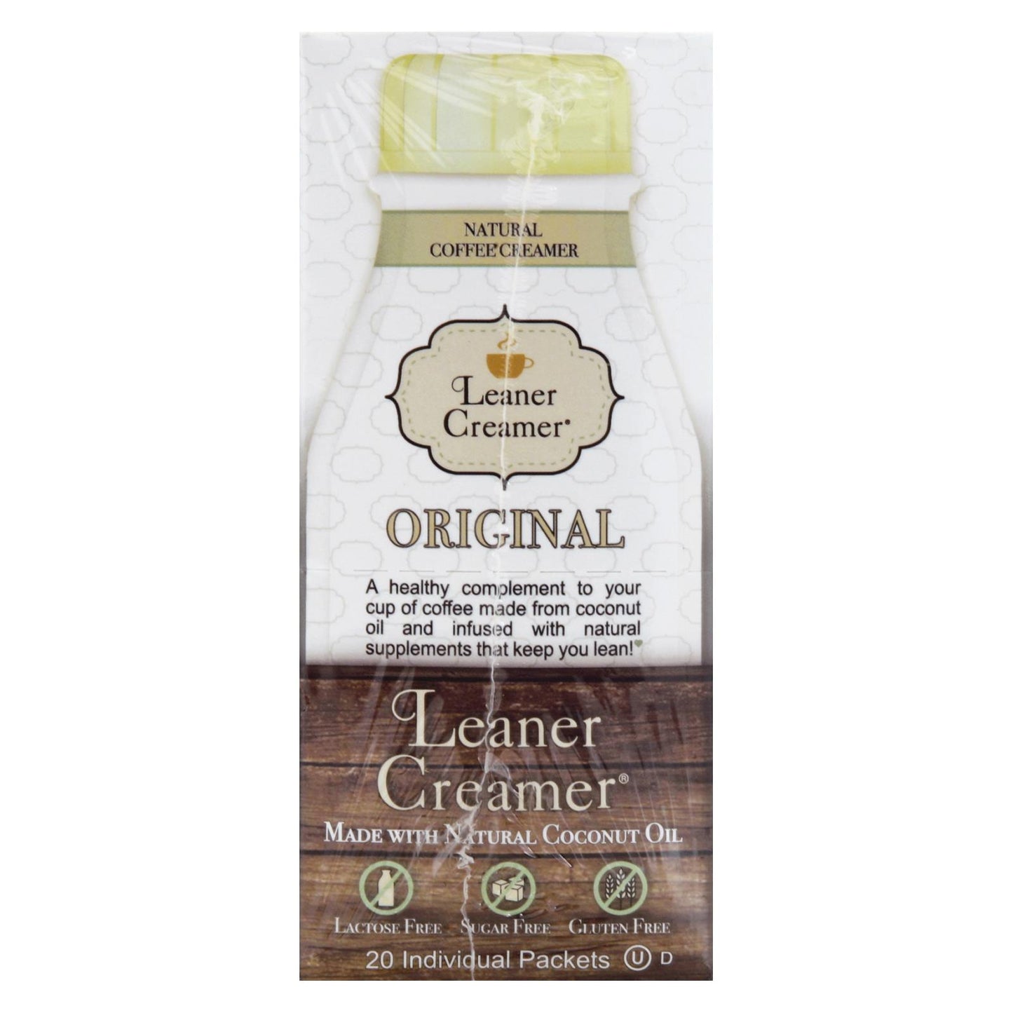 Crema Leaner - Crema Original de un solo uso - Caja de 6 - 20 unidades