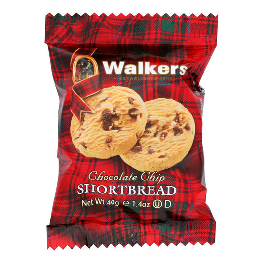 Galletas Walkers Shortbread, 2 chips de chocolate, 20 unidades, caja de 20, 1,4 oz