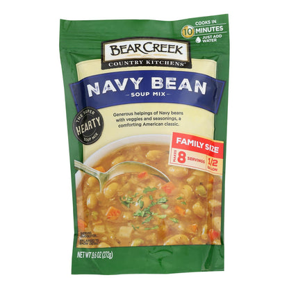 Mezcla para sopa de frijoles blancos de Bear Creek, caja de 6, 9,6 oz