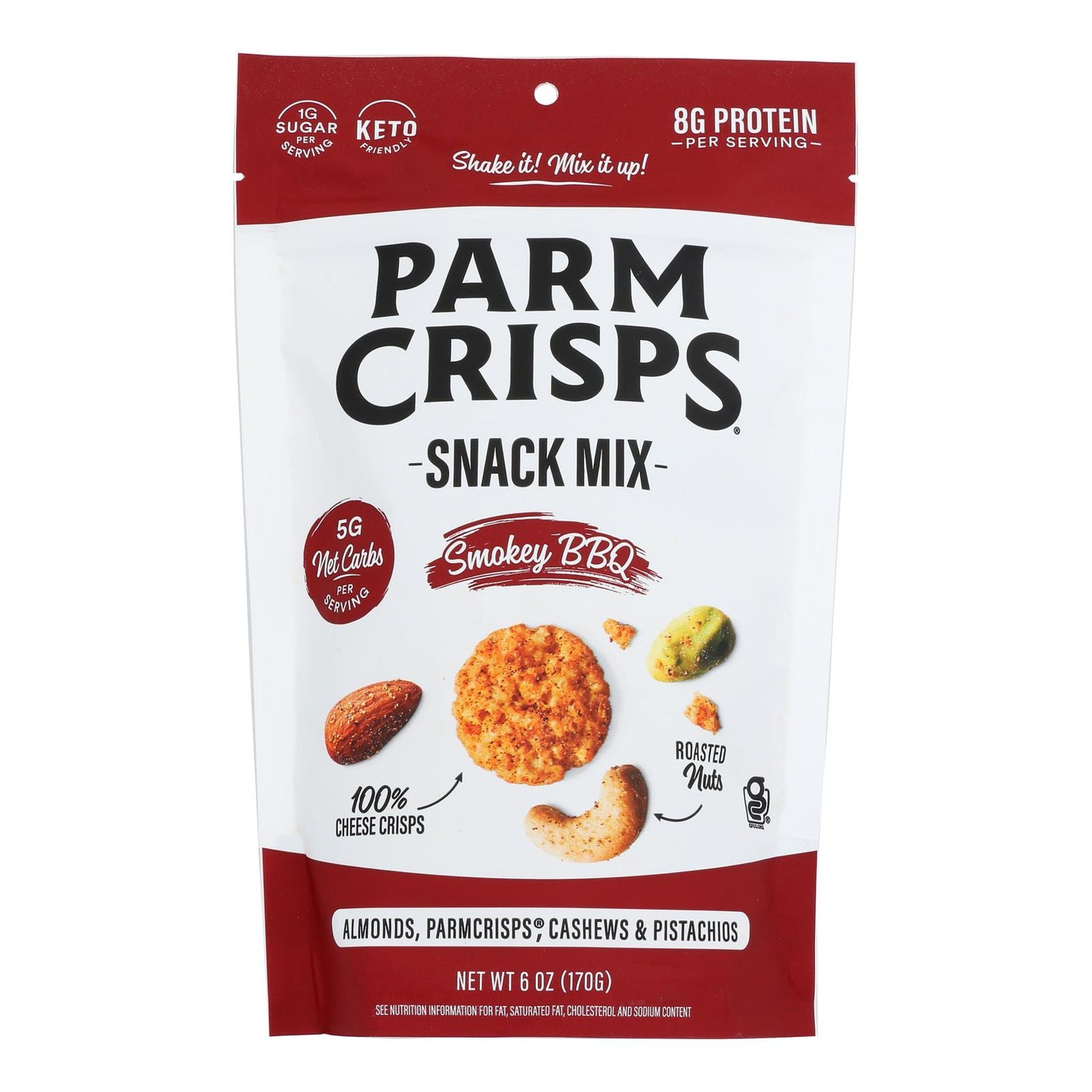 Papas fritas Parm - Snack Mx Bbq Papas fritas Parm - Caja de 12 de 6 oz