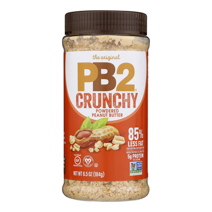 Pb2 - Polvo crujiente de mantequilla de maní - Caja de 6 - 6.5 oz