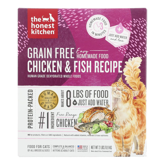 The Honest Kitchen - Cat Fd Green Fr Dhyd Chk Wf - Case Of 6-2 Lb