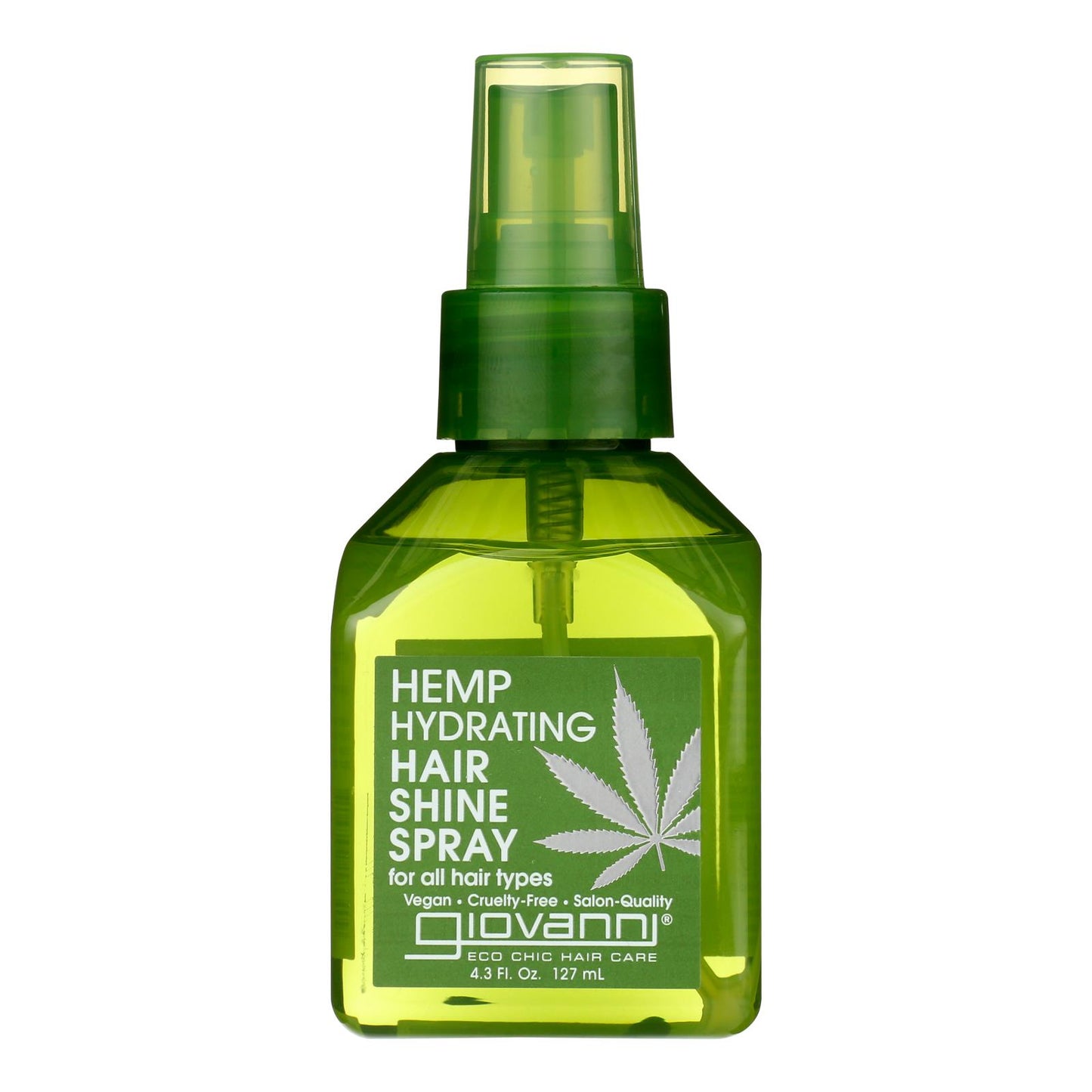 Productos para el cuidado del cabello Giovanni - Spray hidratante Hemp Shine - 1 unidad - 4,3 fz