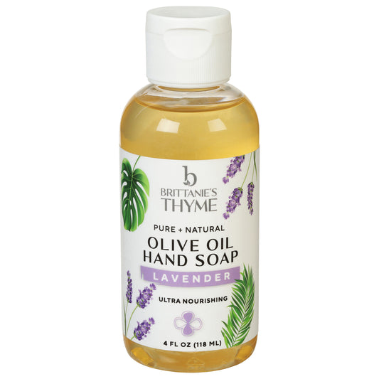 Brittanie's Thyme - Jabón líquido para manos con lavanda - 1 unidad - 4 fz