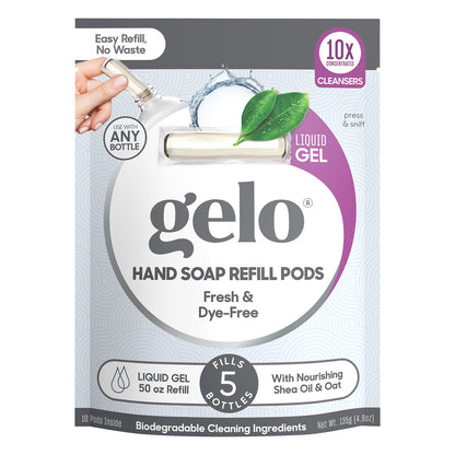 Gelo - Jabón de manos en gel Rfl Fresh - 1 unidad de 1-50 oz