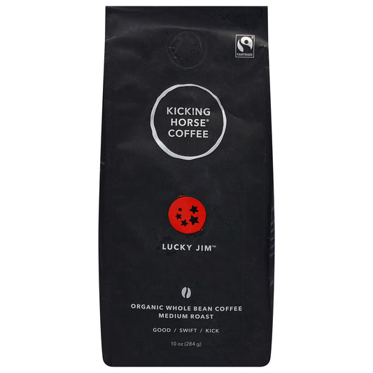 Kicking Horse - Café Lucky Jim Whole Bn - Caja de 6-10 oz