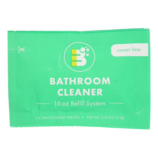 Boulder Clean - Limpiador para baño en tabletas con sabor a lima dulce - Caja de 4 - 30 unidades