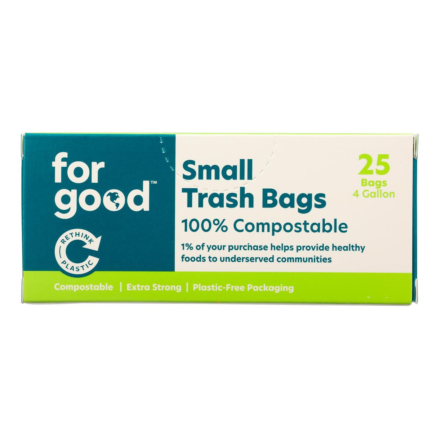 For Good - Bolsas de basura pequeñas - Caja de 6 - 25 unidades