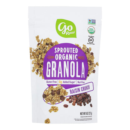 Go Raw - Gran Sprt Raison Crunch - Caja de 6-8 oz