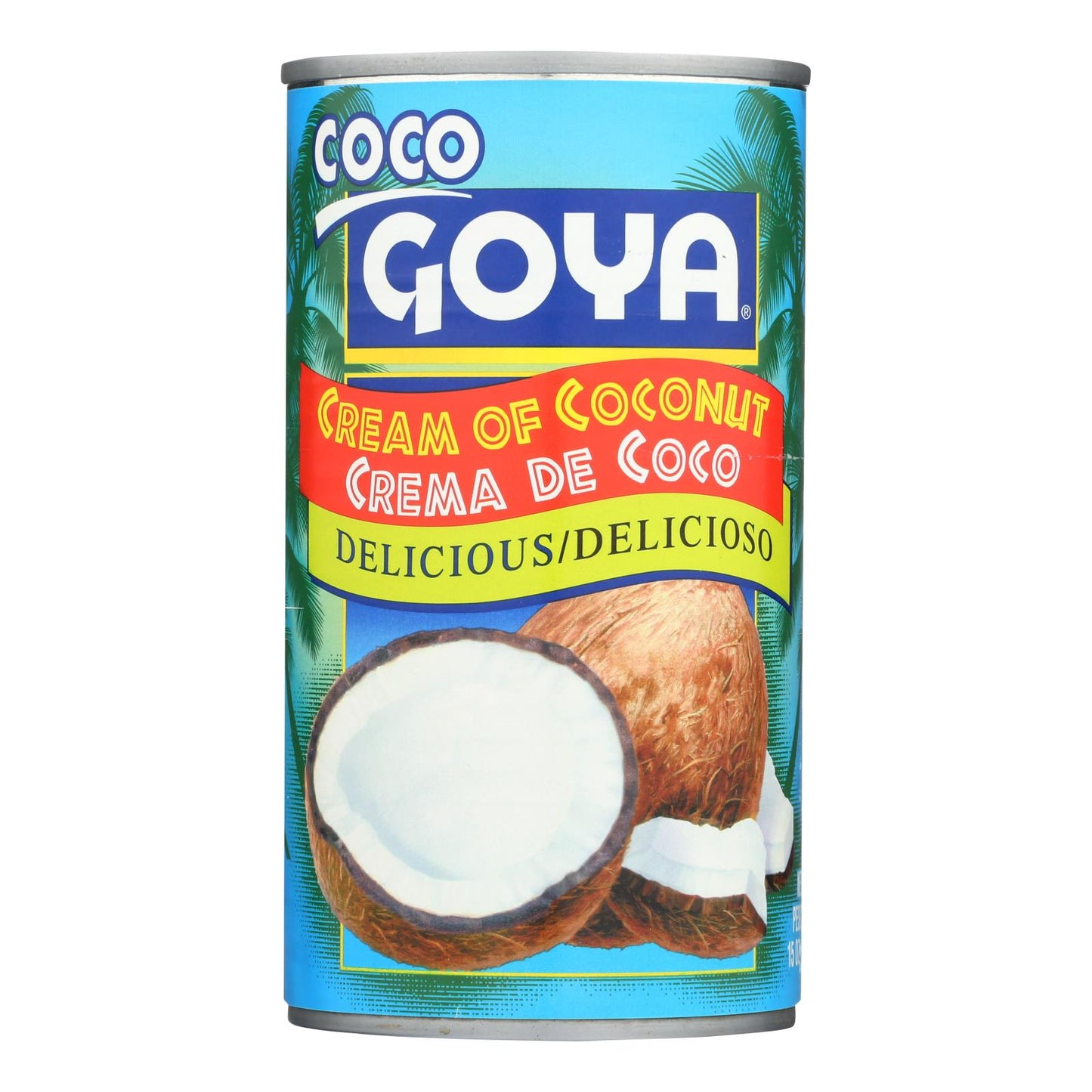 Goya - Crema de coco - Caja de 24-15 oz