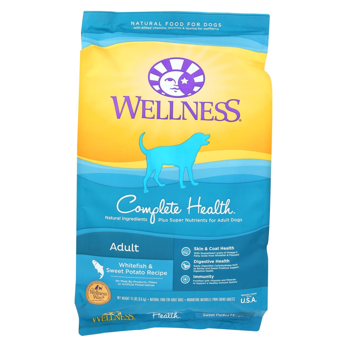 Alimento para perros Wellness Pet Products: receta de pescado blanco y batatas - 15