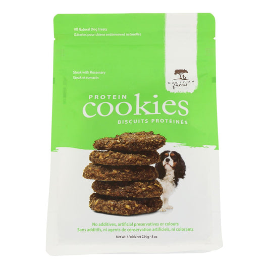 Caledon Farms - Galletas proteicas Dg Trt Rsmry Stk - Caja de 4 a 8 oz