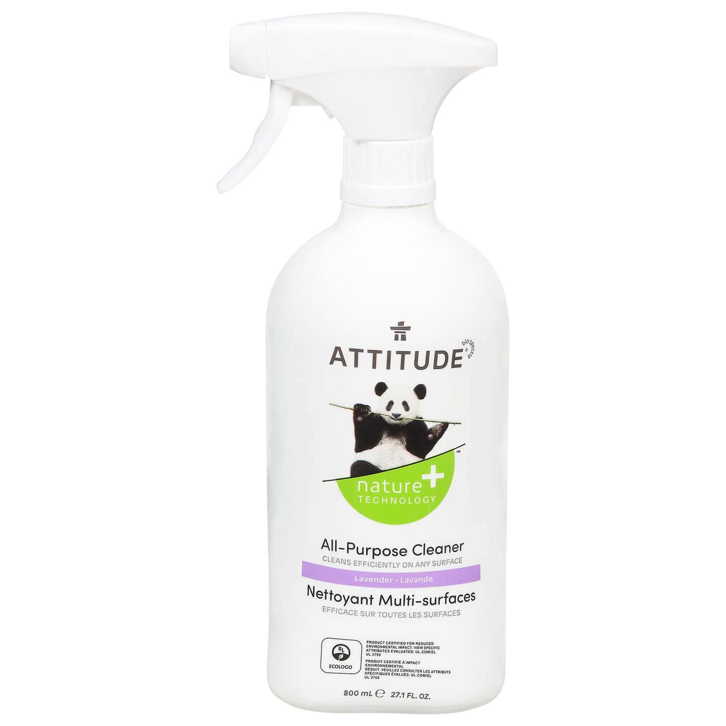 Attitude - Limpiador Ap Lavanda - 1 Unidad 1-27.1 Oz