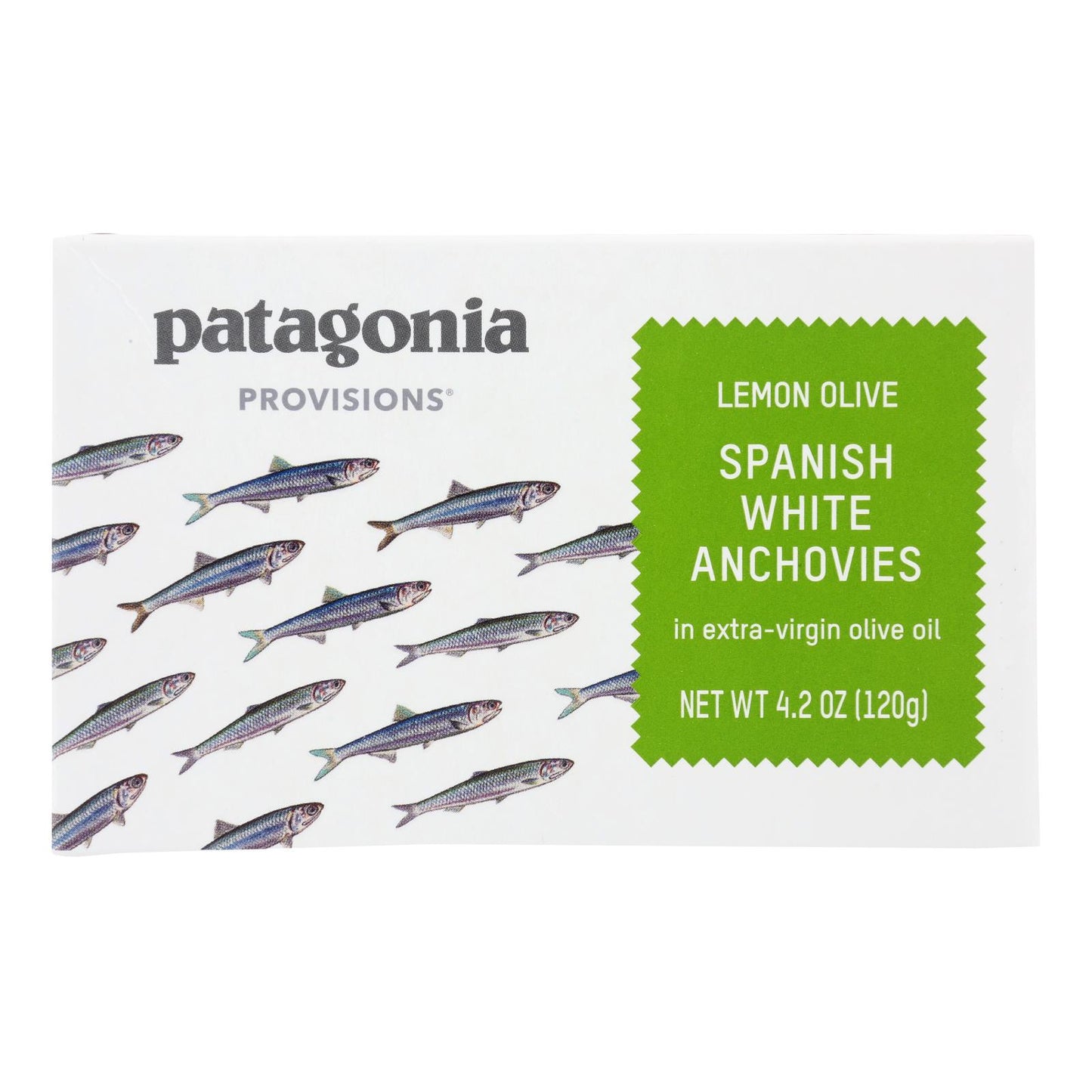 Patagonia Provisions - Anchoas con limón y aceite de oliva - Caja de 10 - 4,2 oz