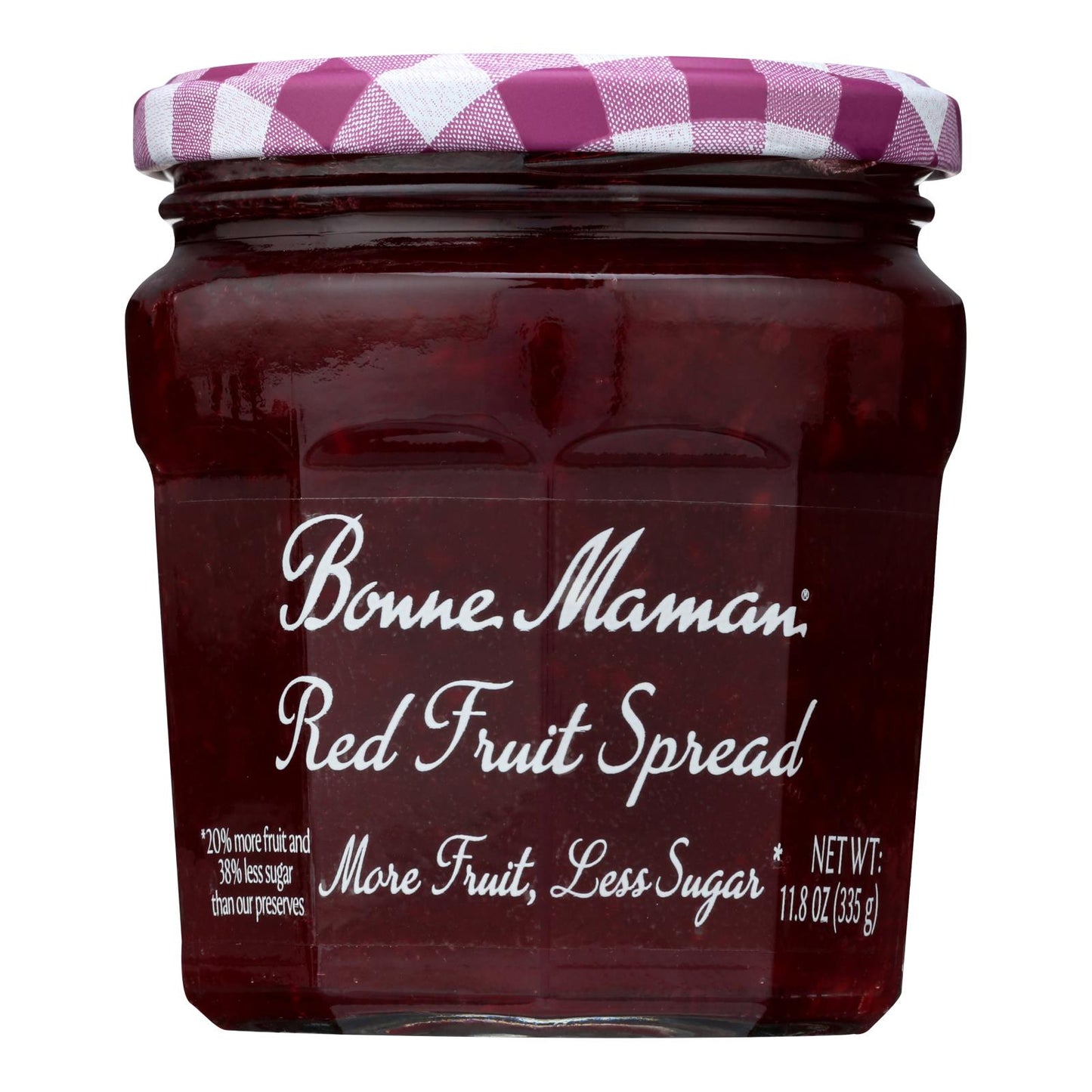 Bonne Maman - Crema de frutas con frutos rojos - Caja de 6 - 11,8 oz