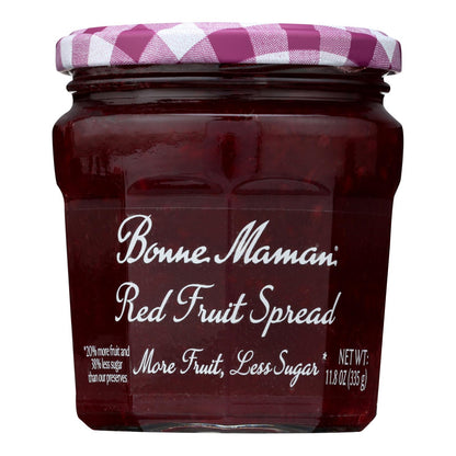 Bonne Maman - Crema de frutas con frutos rojos - Caja de 6 - 11,8 oz