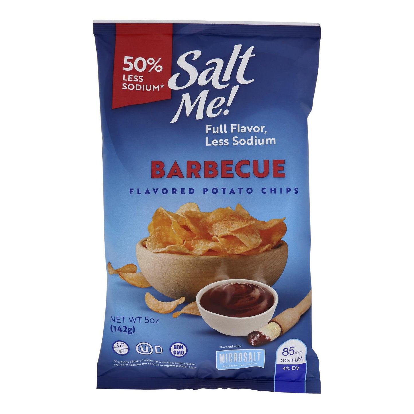 Saltme! - Patatas fritas a la barbacoa - Caja de 12 - 5 oz