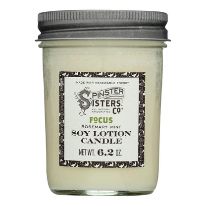 Vela Body Ltn Focus de Spinster Sisters Co. - Caja de 4 - 6,2 oz