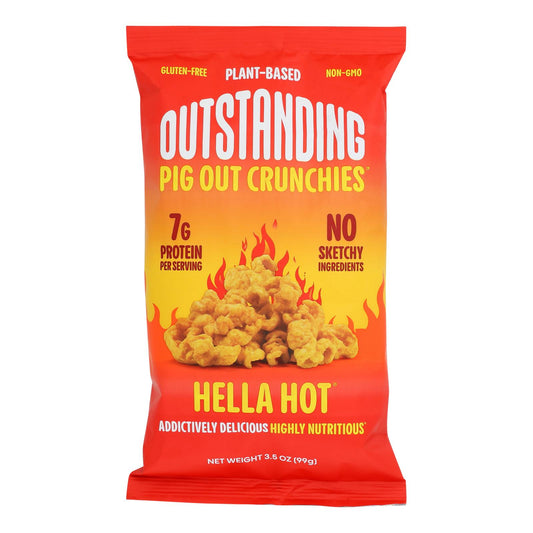 Alimentos excepcionales - Crunchies Hella Hot - Caja de 12 - 3,5 oz