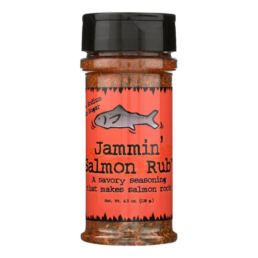 Aliño gourmet para salmón Jammin' de mamá - Caja de 12 - 4,5 oz