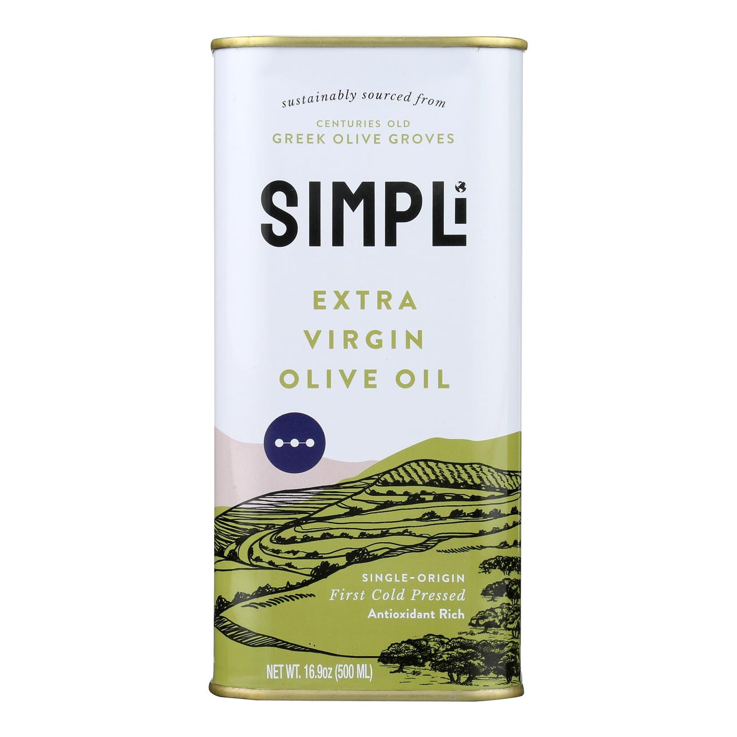 Simpli - Evoo 100% - Case Of 8-16.9 Oz