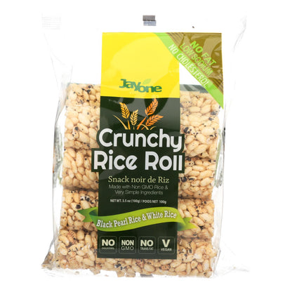 Rollo de arroz crujiente J1 Black Pearl - Caja de 12 - 3,5 oz