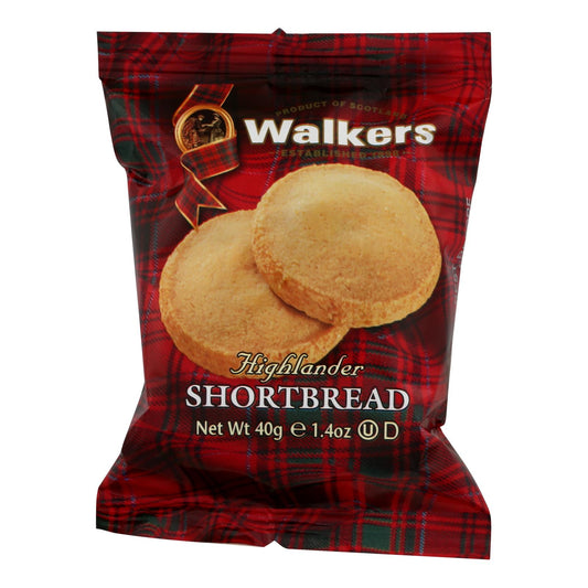 Galletas Walkers Shortbread, 2 unidades, 18 unidades, caja de 18, 1,4 oz