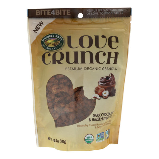 Nature's Path - Chocolate con leche de avellana Grnla Lv Dkchoc - Caja de 6 - 10,6 oz