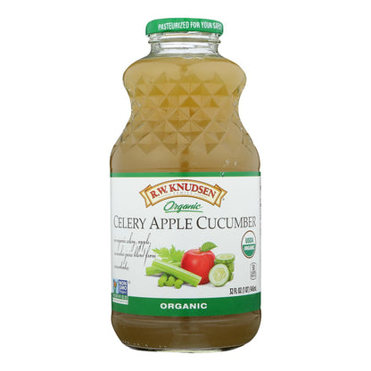 Rw Knudsen - Jugo De Apio, Manzana Y Cuc - Caja De 6 - 32 Fz