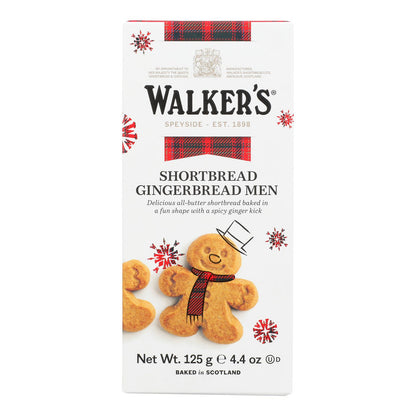 Galletas Walkers Shortbread - Galletas de mantequilla para hombres - Caja de 12 - 4.4 oz