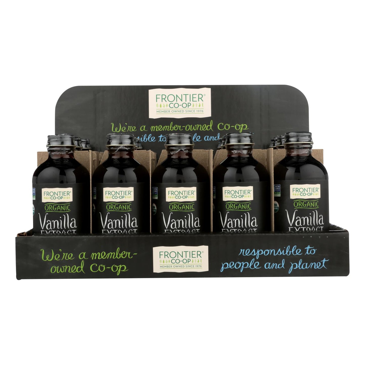 Frontier Herb - Organic - Holiday - Vanilla - Case Of 15 - 4 Oz