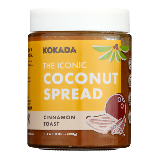 Kokada - Crema para untar con canela y coco - Caja de 8 - 11,05 oz