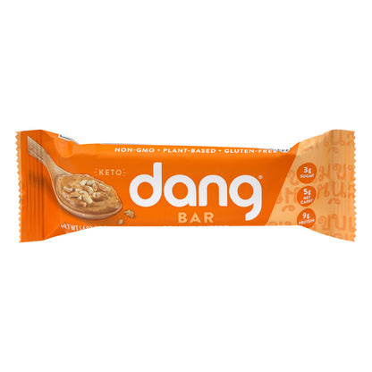 Dang - Barra de mantequilla de maní - Caja de 12 - 1.4 oz