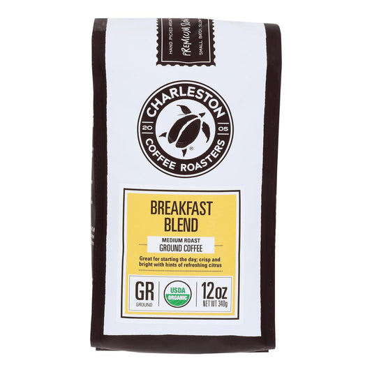 Charleston Coffee Roasters - Café molido para el desayuno - Caja de 6 a 12 oz