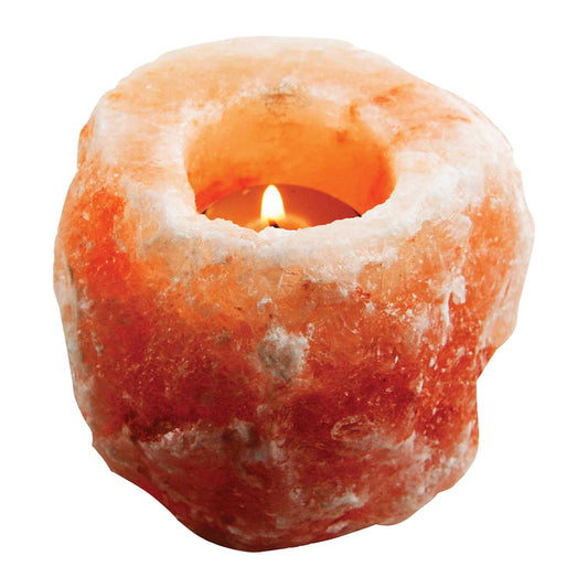 Candelabro de sal del Himalaya natural Evolution Salt - Candelabro de sal del Himalaya