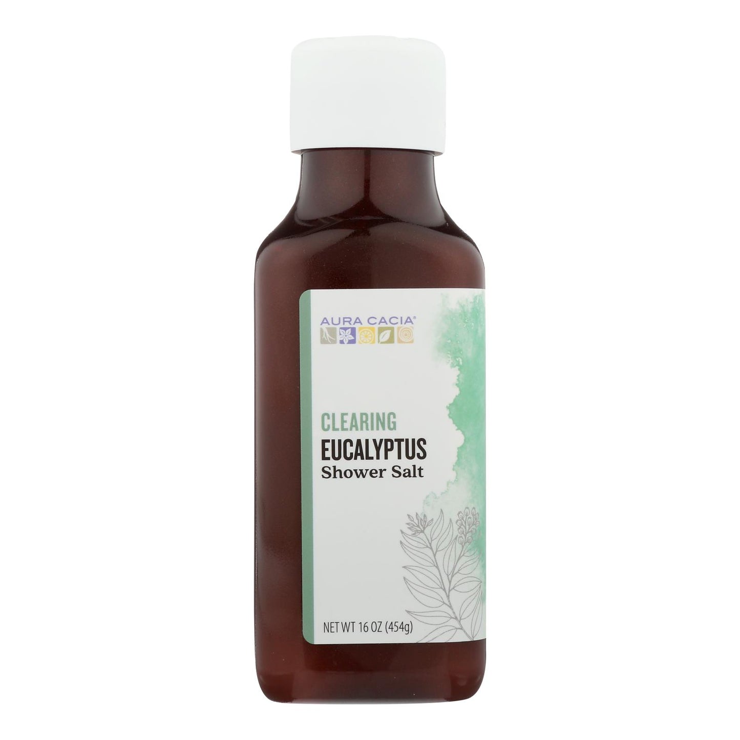 Aura Cacia - Sales de ducha limpiadoras Euclpt - 1 unidad - 16 oz