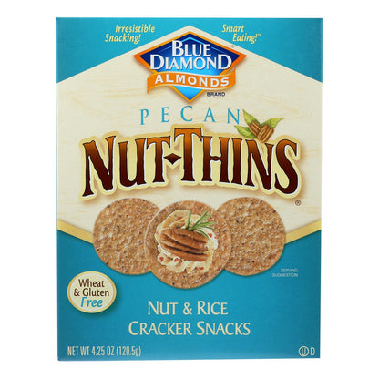 Blue Diamond - Nut Thins - Pecan - Caja de 12 - 4,25 oz.