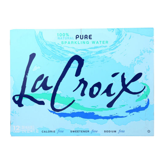 Lacroix 天然苏打水 - 2 瓶装 - 12 液体盎司。