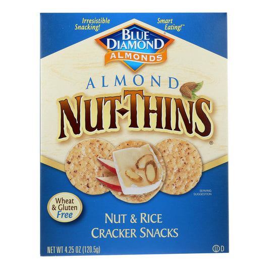 Blue Diamond - Nut Thins - Almendra - Caja de 12 - 4,25 oz.