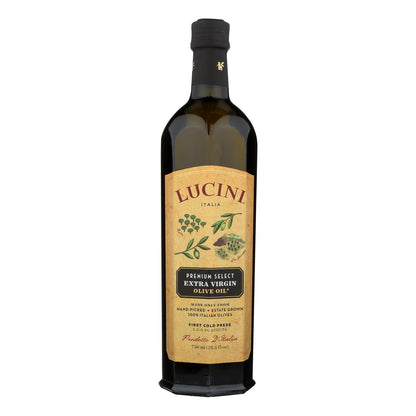 Lucini Italia Premium Select Extra Virgin Olive Oil - Case Of 6 - 25.4 Fl Oz.