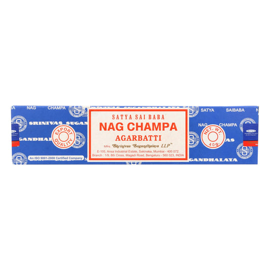 Sai Baba Nag Champa Agarbatti Incense - 40 G - Case Of 12