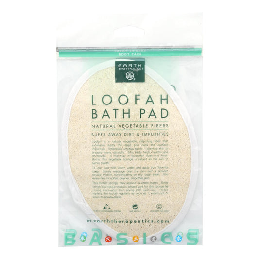 Earth Therapeutics Loofah Bath Pad - 1 Pad