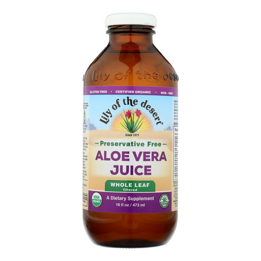 Lily Of The Desert - Jugo de aloe vera - Hoja entera - 16 fl oz