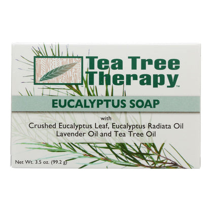 Jabón de base vegetal de eucalipto Tea Tree Therapy - 3,5 oz