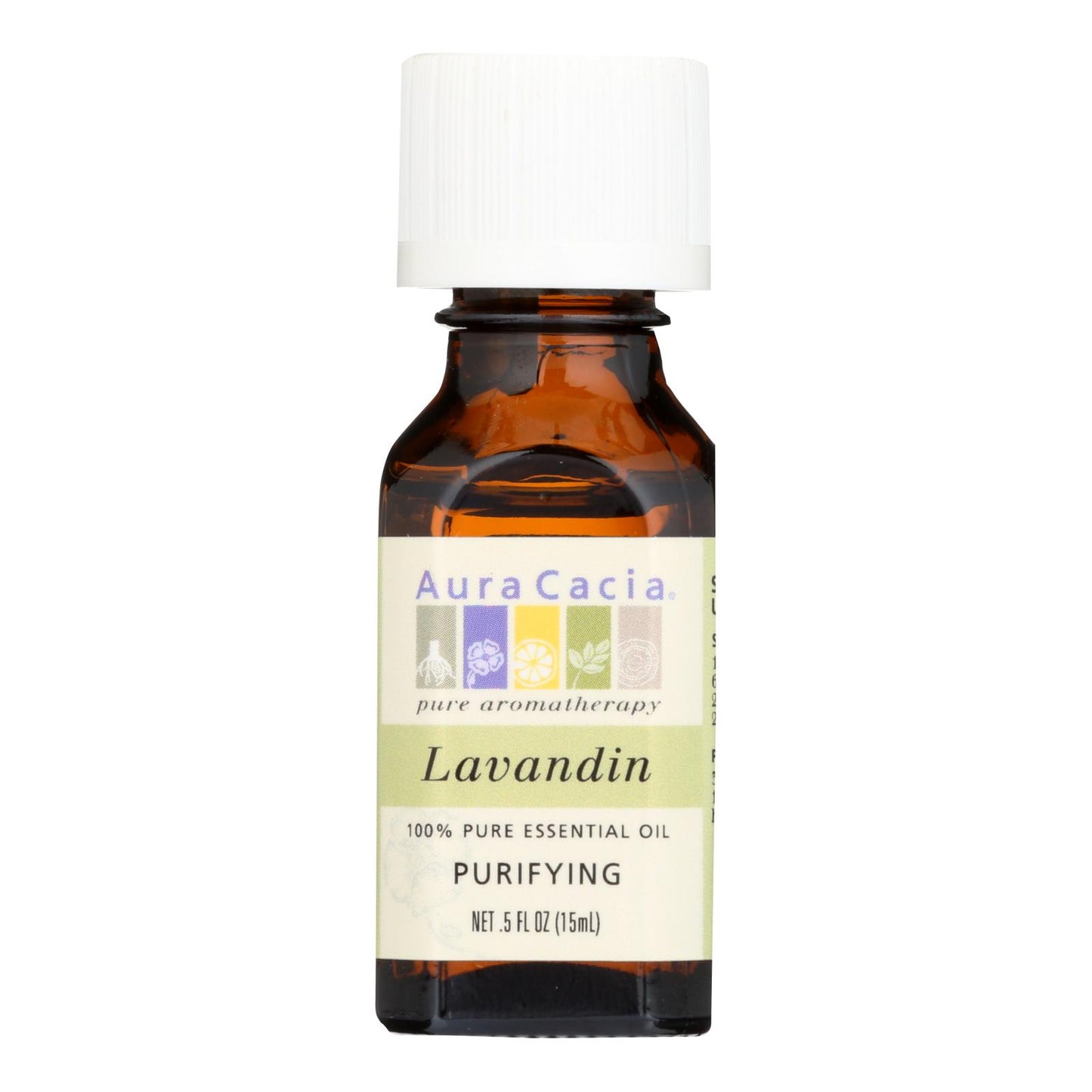 Aura Cacia - Aceite Esencial Puro Lavandín - 0.5 Fl Oz